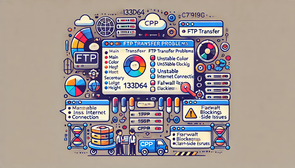 مشاكل نقل الملفات عبر FTP في cPanel