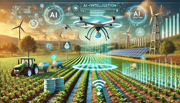 Uses of Artificial Intelligence in Agriculture and the Environment