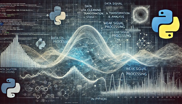 Data Processing and Weak Processing in Python