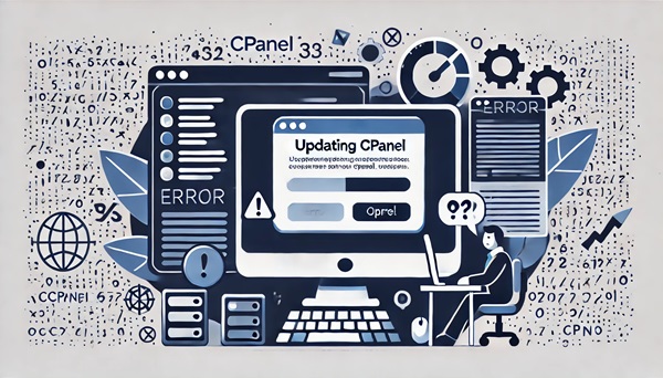 مشكلة في تحديث cPanel