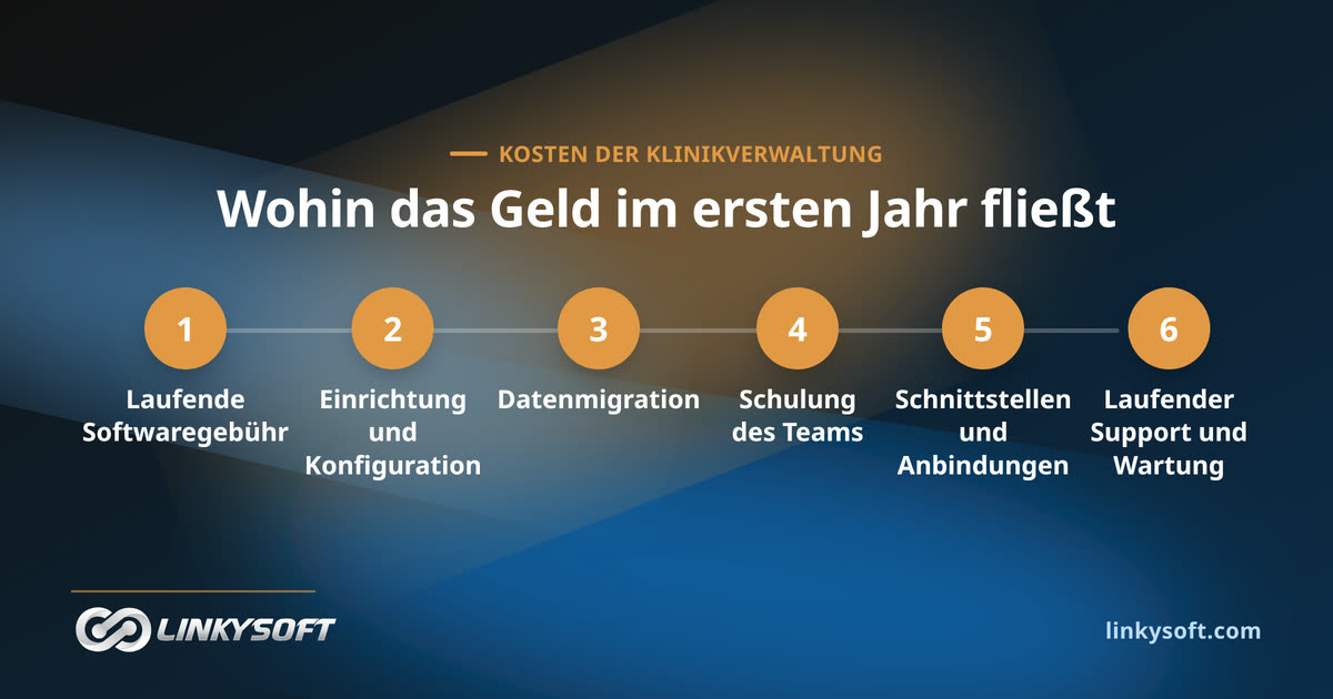 Wohin das Geld im ersten Jahr fließt