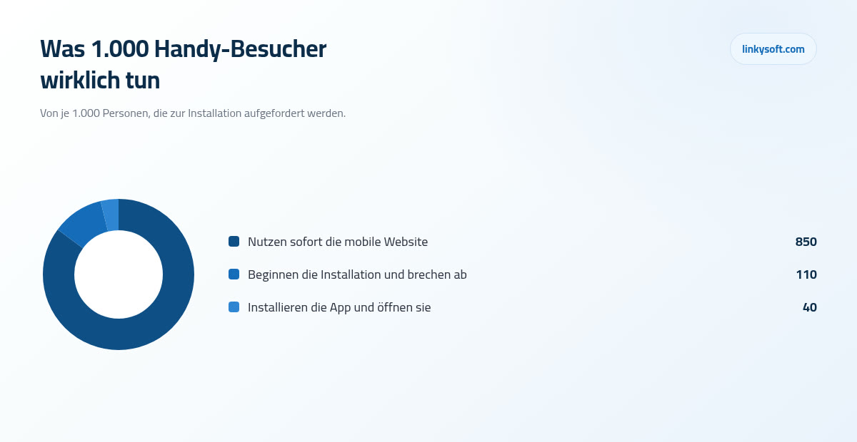 Was 1.000 Handy-Besucher wirklich tun