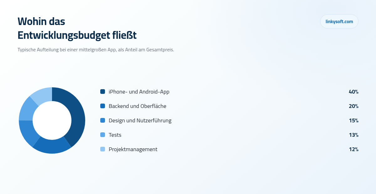 Wohin das Entwicklungsbudget fließt